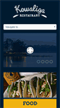 Mobile Screenshot of kowaligarestaurant.com